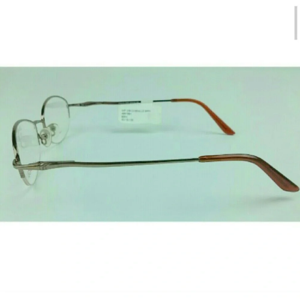 Visage Women Eyeglass Frames Chenille Brown Metal 4951688 Oval 52-18-135 mm New
